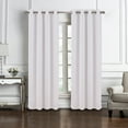 thumbnail image 5 of Connor Geometric Woven Jacquard Window Curtain Panel Beige, 5 of 5