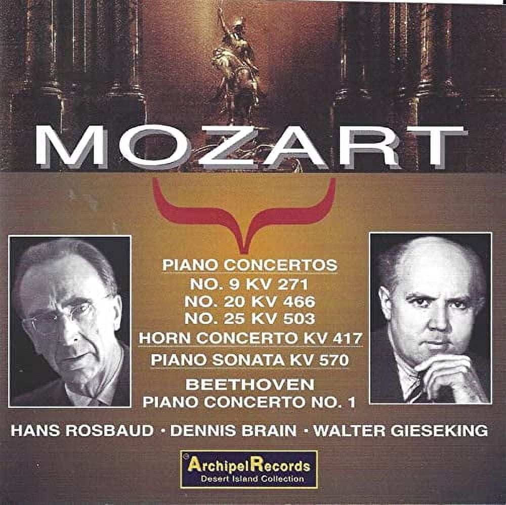 Mozart / Gieseking - Klavierkonzerte 9 20 25 - Music & Performance - CD