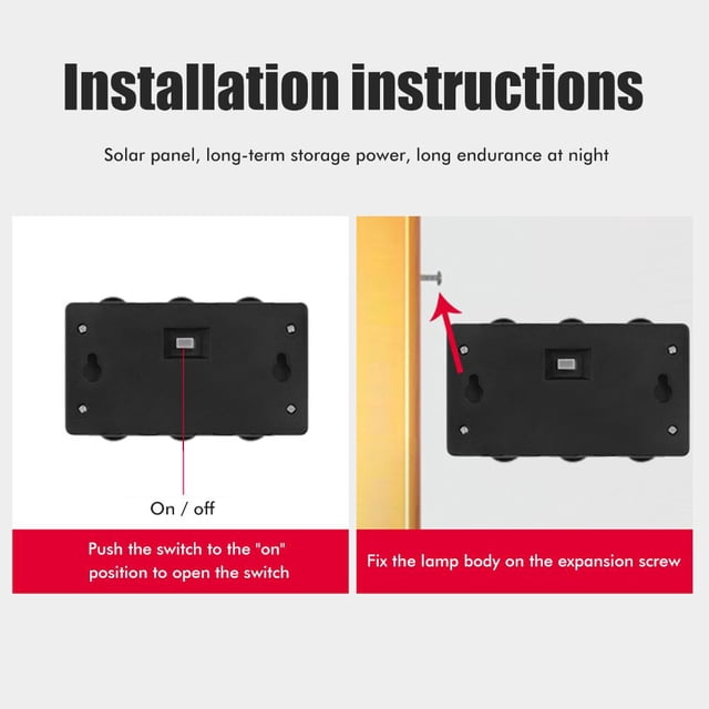 2 uds colector Solar luces arriba y abajo lámparas solares impermeable interior exterior LED luz de pared para jardín Patio garaje camino de entrada
