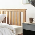 thumbnail image 6 of Mellow Marley Solid Wood Platform Bed with Paneled Headboard, Natural Pine, Queen, 6 of 11
