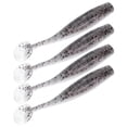 thumbnail image 3 of Señuelos de pesca artificiales Bling Bling AR38 4 piezas Cebo blando TPR colorido, 3 of 14