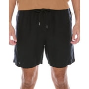 Onia mens Air Linen-Blend Pull-On Short, XL, Black