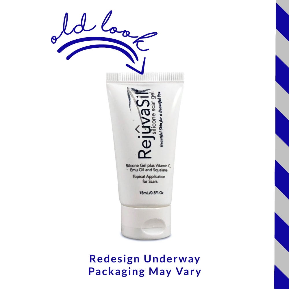 Rejuvaskin RejuvaSil Scar Gel Improve the Appearance of Your Scars – Physician Recommended - 15 - Walmart.com
