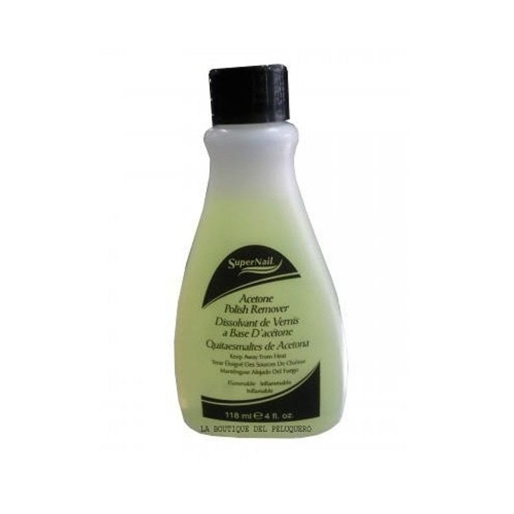 Super Nail Acetone Polish Remover Regular 4 Oz. - Walmart.com