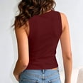 thumbnail image 6 of Posijego Tank Tops for Women V Neck Sleeveless Tank Tops Womens Summer Basic Tank Tees Casual Undershirts Solid Color, 6 of 8