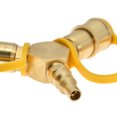 thumbnail image 4 of Riwesomey Adaptador divisor en Y de conexión rápida de propano de 1/4 para remolque RV y manguera de propano de conexión rápida para conectar Accesorios para vehículos recreativos, 4 of 6
