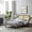 Gray, variant on Modway Sierra Cane and Wood Queen Platform Bed With Angular Legs in Black