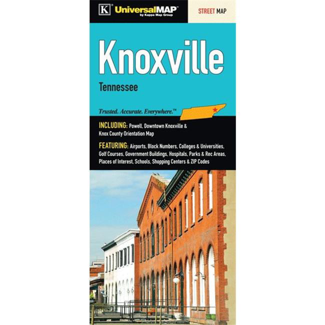 Universal Map Knoxville/Knox County Fold Map 