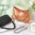 thumbnail image 5 of 3 Colors Resin Bag Chain Strap 16.2 Inch Short Purse Chain Handle Replacement Plastic Lady Handbag Decoration, 5 of 8