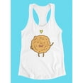 thumbnail image 3 of A Cute Cookie Tank Women -Image by Shutterstock, Female x-Large, 3 of 4