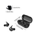 thumbnail image 3 of Wireless Stereo Headphones Bluetooth 5.0 In-Ear Noise Reduction Waterproof Earbuds Headset with Charging Case, 3 of 8