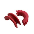 thumbnail image 1 of 3 Inch 2Pcs Red Shackle Isolators for Off Road Recovery Metal, 1 of 8