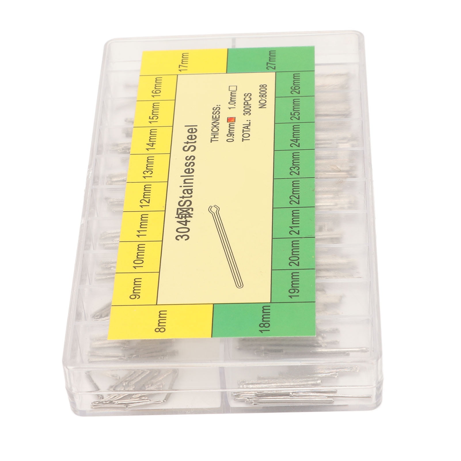 Ccdes Watch Pins Replacement Kit,Watch Band Link Cotter Pin,300 PCS 0.9mm Watch Band Link Cotter