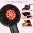thumbnail image 2 of iMounTEK Red Light Hair Brush, 3 In 1 Hair Oil Applicator Electric Scalp Massager with 3 Modes, 2 of 9