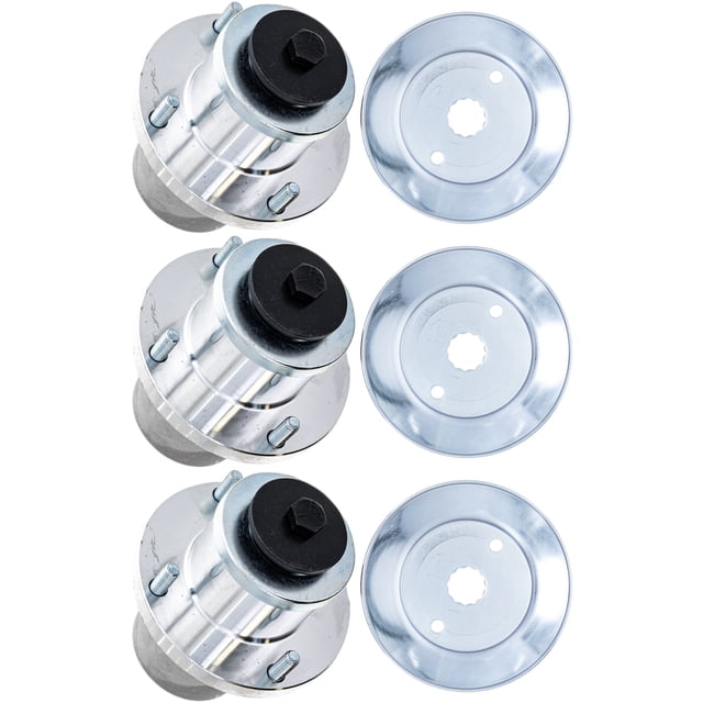 8TEN Spindle Kit for Hustler FasTrak SD Raptor XDX 48-inch 607208 604665 3 Pack 810-KSP4310N