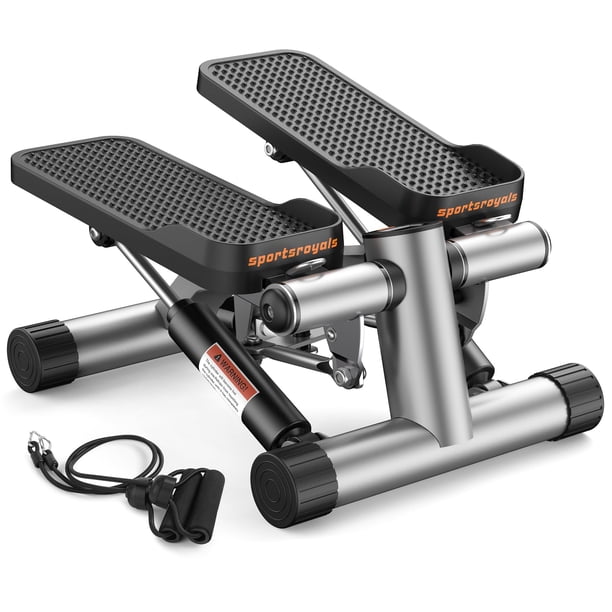 Mini Stepper Sportsroyals con Bandas de Resistencia Capacidad 150 kg