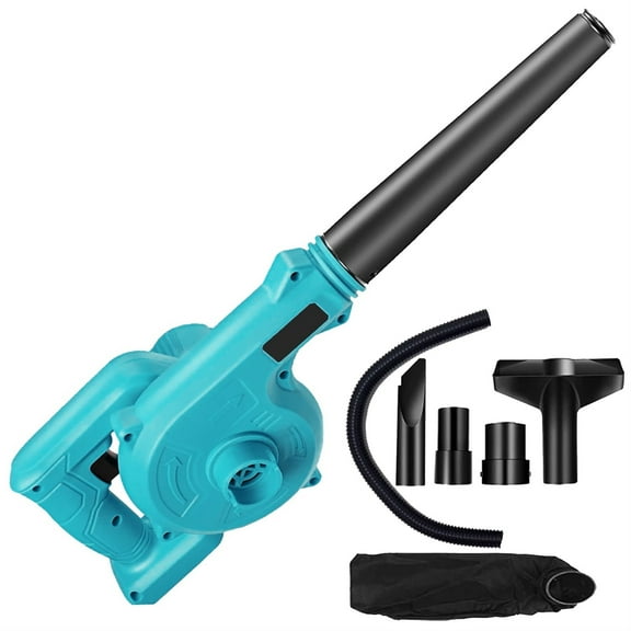 1500W 2 In 1 Cordless Air Blower & Vacuum Cleaner Electric Dust Computer Collector Power Tools ,Strong Wind