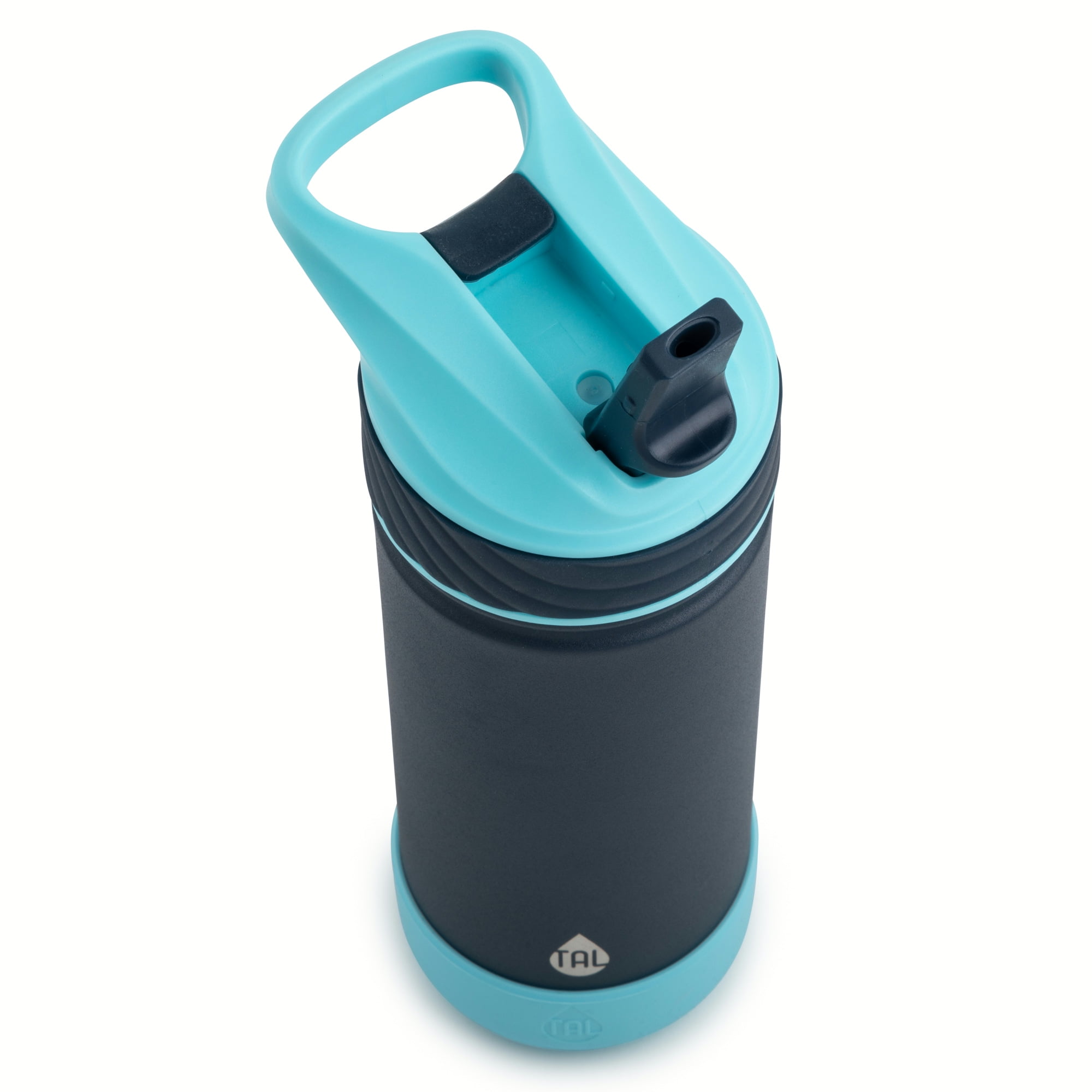 TAL Stainless Steel Ranger Straw Kids Water Bottle 18oz, Navy