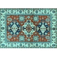 thumbnail image 1 of Ahgly Company Indoor Rectangle Persian Light Blue Traditional Area Rugs, 8' x 10', 1 of 4