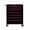 Black + Steel, variant on 20" Rolling Tool Chest with 7 Drawers, Steel Tool Cabinet with Ball Bearing Slides, 4 Swivel Casters & Side Handle, Mobile Tool Storage Organizer for Garage Workshop, Blue