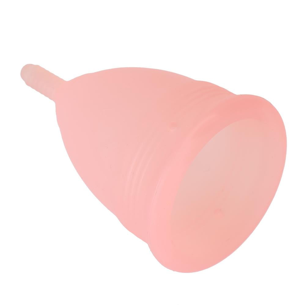OTVIAP Silicone Female Menstrual Cup Reusable Lady Leak Free Safety