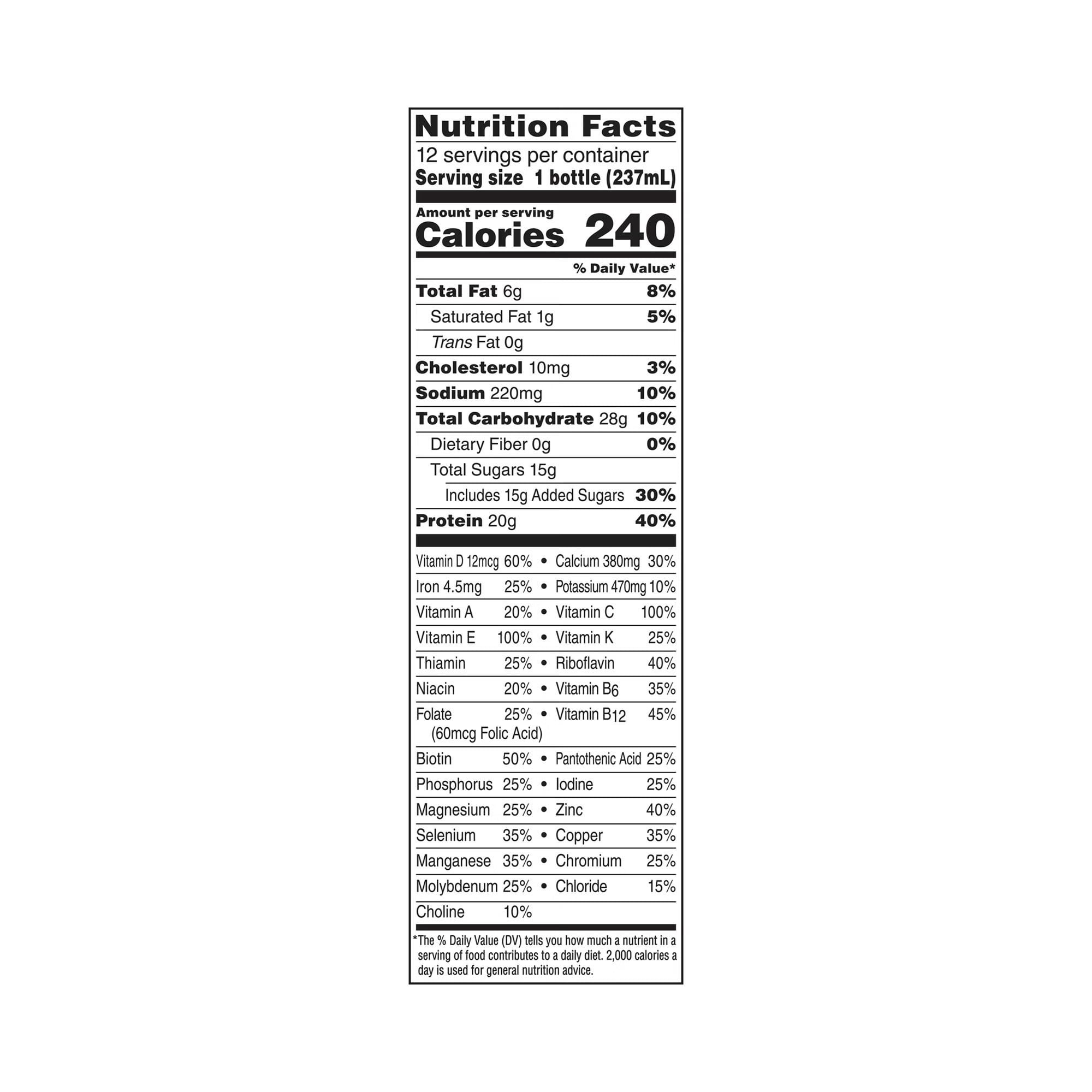 Boost Very High Protein Nutrition Drink Carton, Strawberry, 8 Ounce, 24 Count