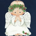 thumbnail image 3 of CafePress - Christmas Cute Baby Angel Praying Maternity T Shir - Maternity Dark T-Shirt, 3 of 4