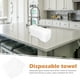 thumbnail image 2 of Toalla desechable de 100 piezas Toalla de huéspedes de toalla desechable Baño de salón de toalla de toalla, 2 of 6