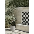 thumbnail image 4 of Veradek Mod Series 13" Plastic-Stone Short Planter - (White), 4 of 8
