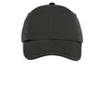 thumbnail image 3 of Port Authority Sandwich Bill Cap with Striped Closure-One Size (Charcoal/Black), 3 of 4