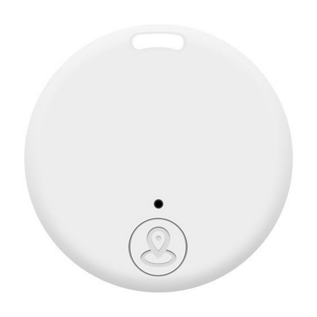2pcs Mini Dog GPS 5.0 Tracker Anti-Lost Device Round Anti-Lost Device Pet Kids Bag Wallet Tracking Smart Finder Locator ,Timely Reminder