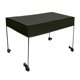 thumbnail image 2 of Toldo desmontable para tubos cuadrados de 1,5 cm, carritos, vagones, cubierta parasol para L y Negro, 2 of 8