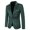 Green, variant on Vedolay Blazer Jackets Men's Oversized Casual Long Sleeve Single Button Office Business Jackets Blazer,Black 3XL