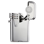 Luxury Retro Windproof Brass Kerosene Lighter, Soft-Flame, Automatic Ignition, Refillable, Camping, Safety Lock, Classic, Collectible, Fathers Birthday Gift, Thorens Gen 5 Single Claw Storm