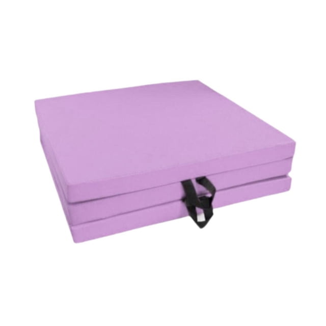Esterilla de ligera para ejercicios, con asas de transporte, para mujeres y hombres, ideal para bailar. Púrpura ligera