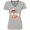 Athletic Heather, variant on Cute Fox, Fox With Hat And Scarf, Orange Fox Women's V-Neck T-Shirt