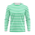 thumbnail image 4 of SDNall Chandails de Sport à Manches Longues pour Hommes, Hauts Décontractés à Imprimé Mode à Col Rond pour Hommes, 4 of 6