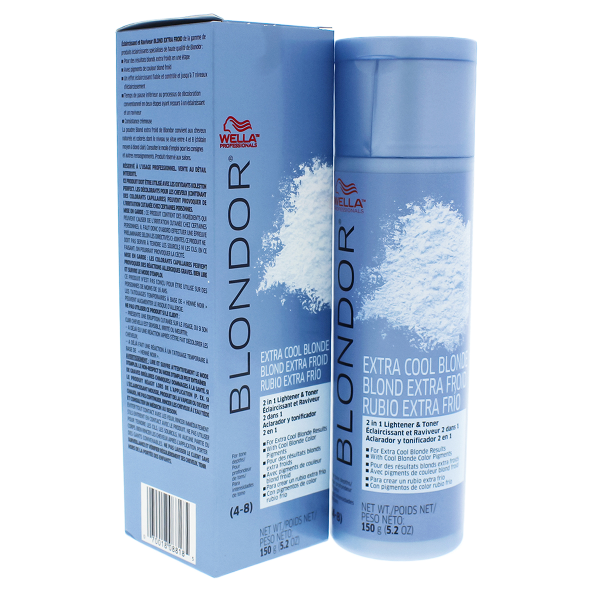 Wella - Blondor Extra Cool Blonde by Wella - 5.2 oz Powder - Walmart ...