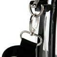 thumbnail image 4 of Stadium Approved Clear Bag for Stadium Events - 7.9x5.9x2.4in PVC Security Clear Bags for Women, Large Capacity with Adjustable Strap, Front Pocket for Phone/Keys, 4 of 4