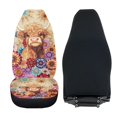 thumbnail image 4 of Uorisanigo Car Seat Covers, Front Seat Covers for Cars 2pcs, Soft Driver Seats Cover Protection Universal Fit for Sedan SUV Pick-up Truck Van, 4 of 7
