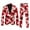 Red, variant on Mens Valentines Day 3D Digital Printed Suit Set Light Business Jacket Suit Pink,3XL
