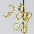 thumbnail image 4 of Copper Earring Finding Clasp Pendant Dangling Earrings Components Jewellery Handmade Hook Jewelry Handmade Accessory for Professional 18K Gold, 4 of 9