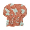 thumbnail image 4 of Unique Bargains 1 Pc Women Waterproof Single Layer Hair Towel for Travel Orange Pink, 4 of 5