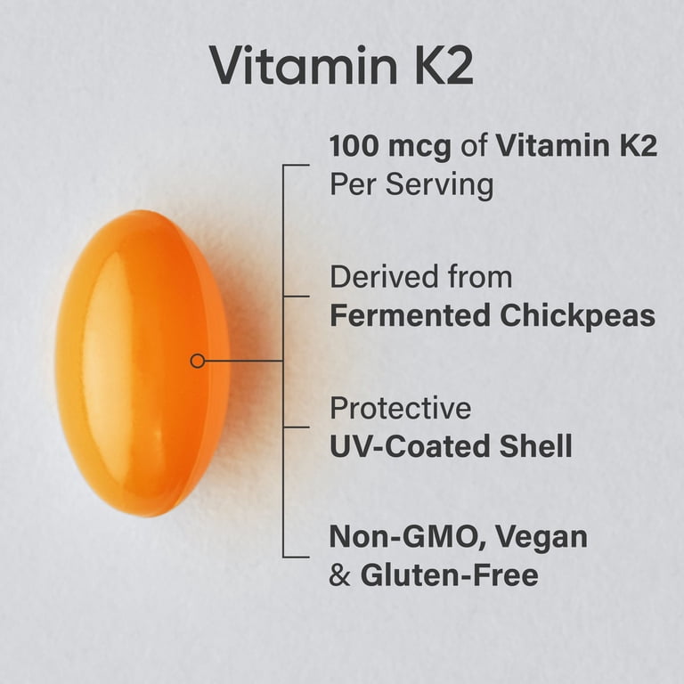 Sports Research, Vitamin K2 MK7, 100mcg, 60 Veggie Softgels