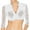 White, variant on GDREDA Mesh Lingerie Women 1PC Underwire Lingerie Lace Vest Women's Elegant Blouse Black Blouse Lace Blouse For Oktoberfest Lingerie Black,S