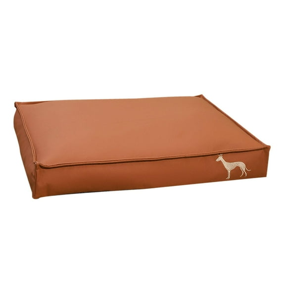 Esquirla Waterproof Dog Bed Indoor/Outdoor Dog Crate Bed for Rabbit Bunny All Seasons L Brown Red
