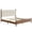 A, variant on Tulib Queen Vintage Spindle Bed Frame with Padded Headboard, Platform Bed Frame for Bedroom and Apartment, Wood Slat Support, No Box Spring Needed, Brown