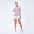 thumbnail image 2 of Women's Loose UPF 50+ Sun Protection Sport Tops Casual Long-Sleeve T-Shirt Tee, 2 of 5
