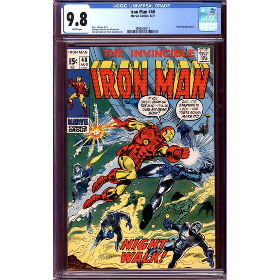 Iron Man #40 - CGC 9.8 Comic Book