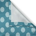 thumbnail image 3 of Ambesonne Teal Kitchen Curtains, Polka Dots Soft Sea Colors, 55"x45", Teal Pale Blue, 3 of 3